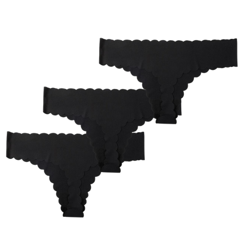 Lot de 3 culottes invisibles - Couleur uni