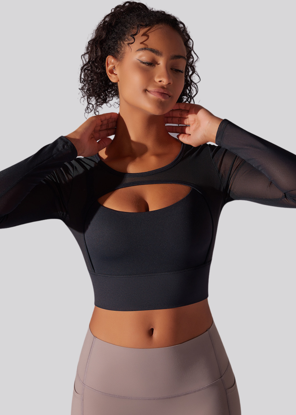 Tee-shirt FitForm - Manche Longue - Brassière Intégrée