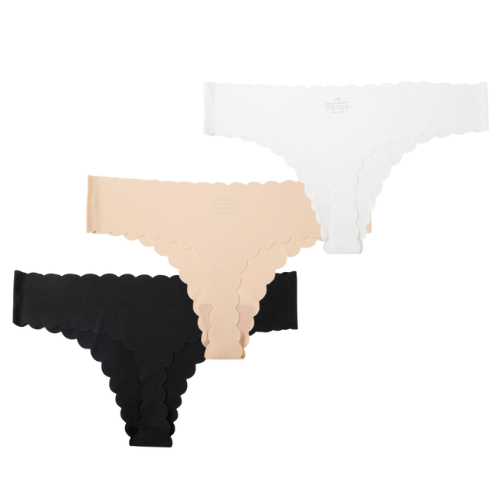 Lot de 3 culottes invisibles - Mixtes