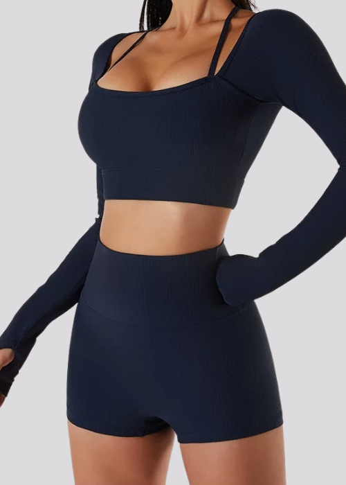 Tee-shirt Manche Longue Sunrise - Coques intégrées - Super Active™