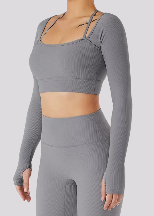 Tee-shirt Manche Longue Sunrise - Coques intégrées - Super Active™